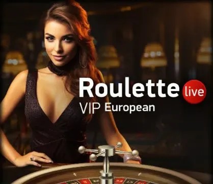 Live Roulette European VIP online game logo by Platipus on betonredpl.eu